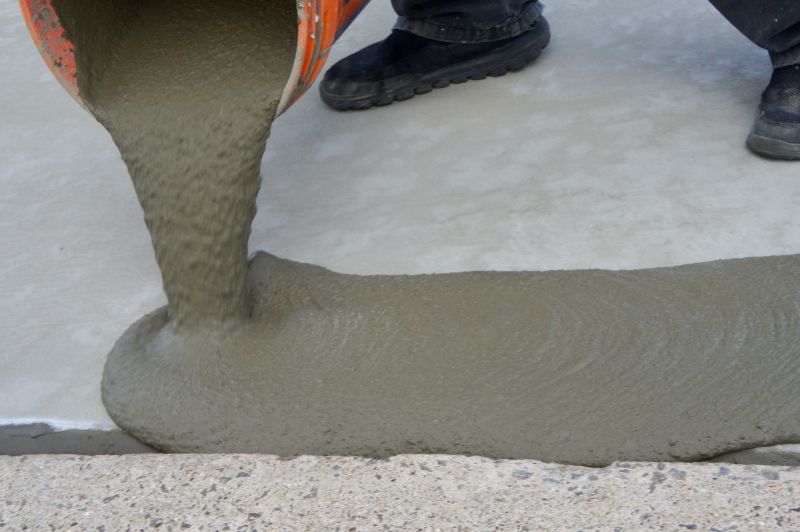 Colored Concrete Installation