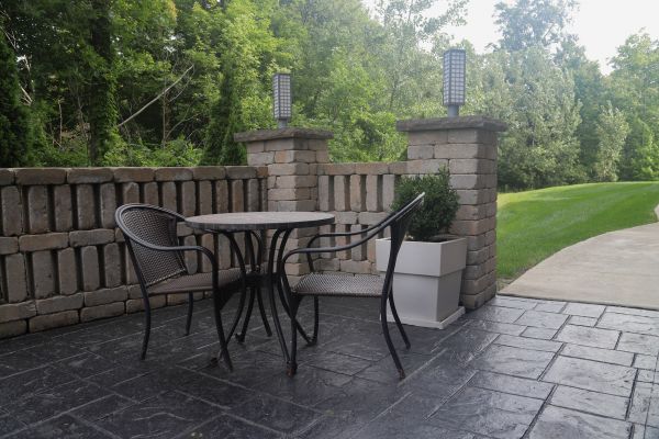 Cost of Stamped Concrete Patio Installation in Anderson